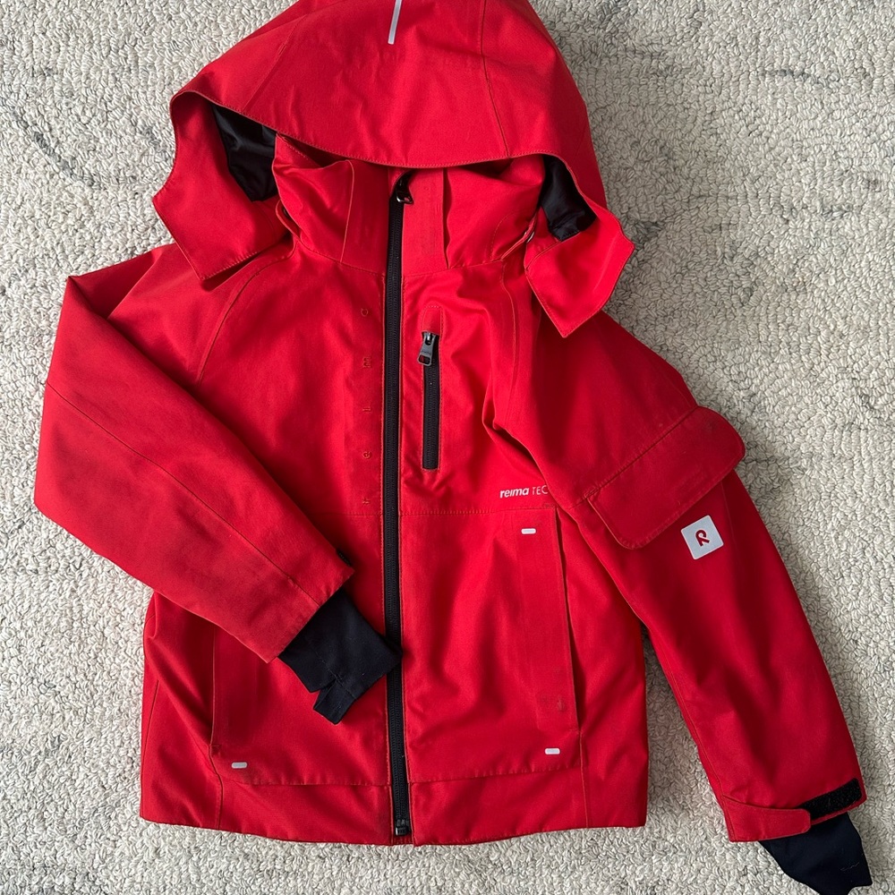 Red Reima Waterproof Winter Coat